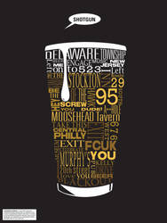 Typographic Beer Directions by Smooth-as-Sandpaper