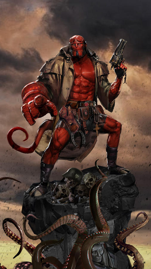 Straight to Hellboy by uncannyknack