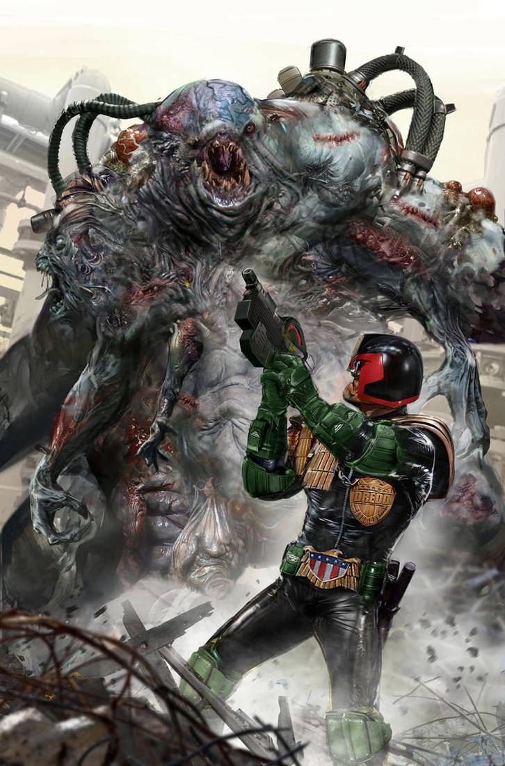 Judge Dredd: Toxic #1 by uncannyknack Judge Dredd: Toxic #1 by uncannyknack