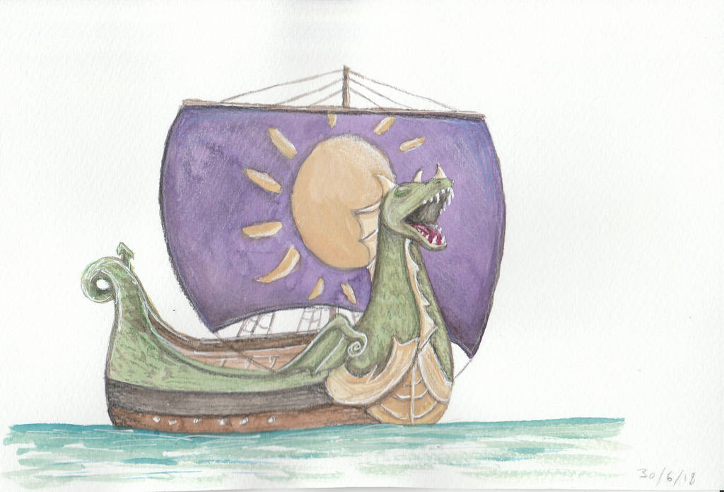 Dawn Treader - The Chronicles of Narnia by Louisetheanimator