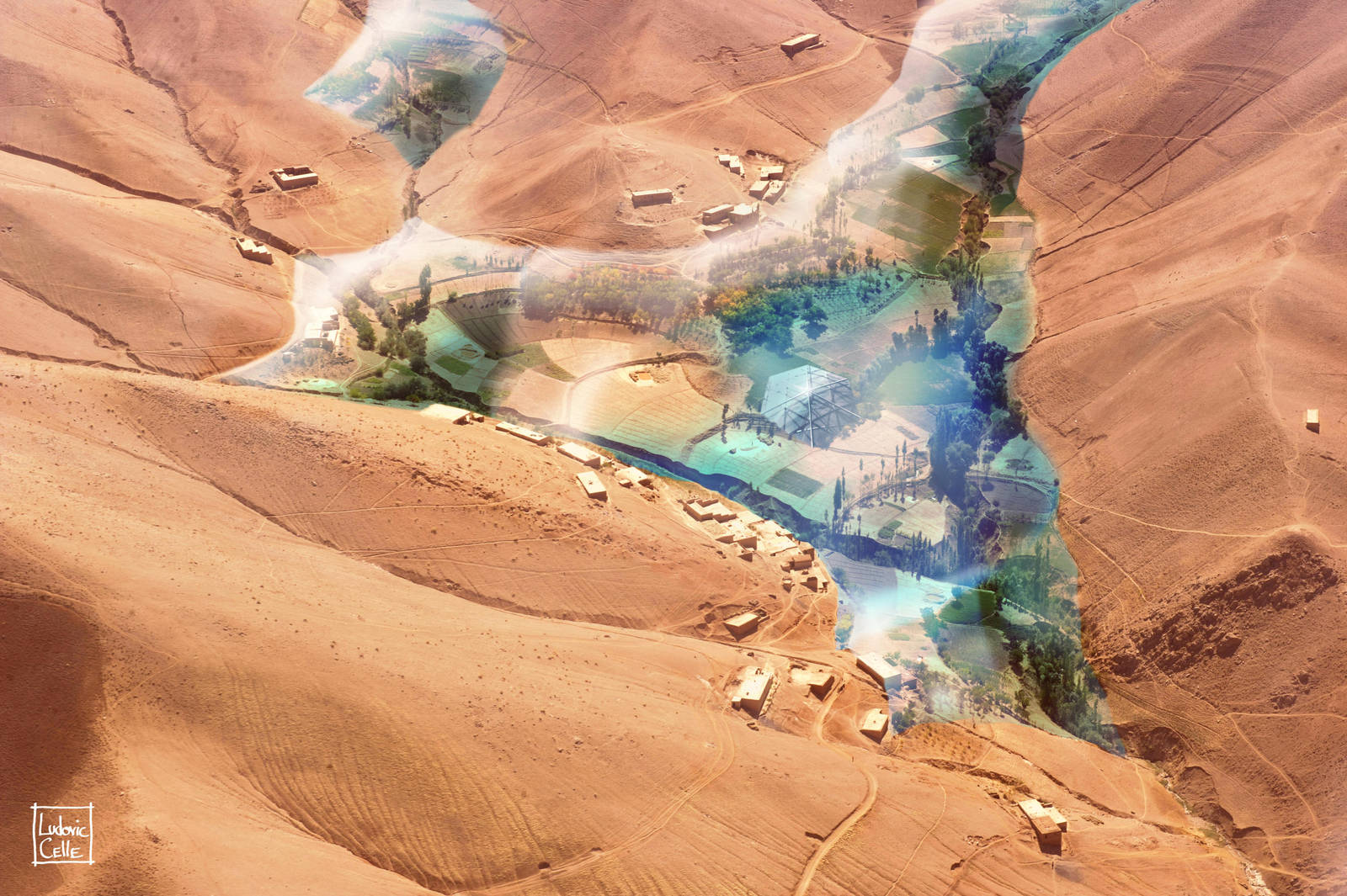 Martian Oasis by Ludo38