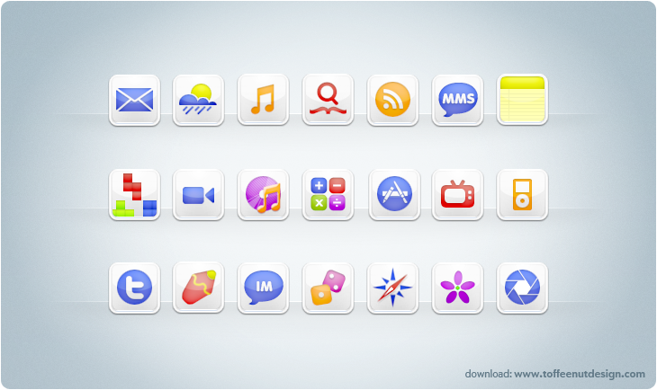 CandyMilk V2: iPhone Theme by ToffeeNut