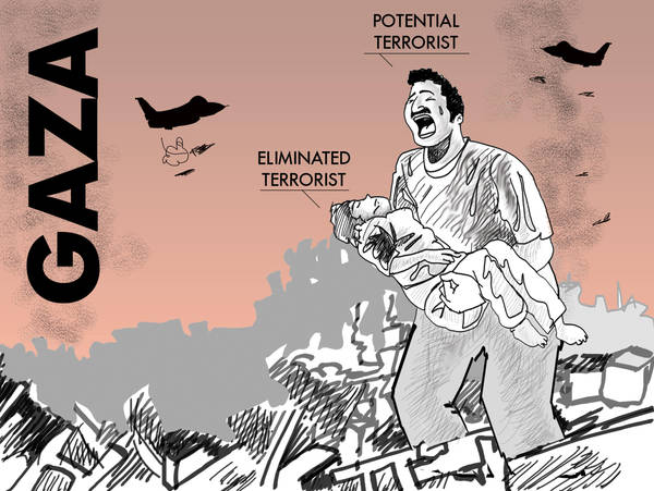 Eliminated Terrorist in Gaza by ademmm