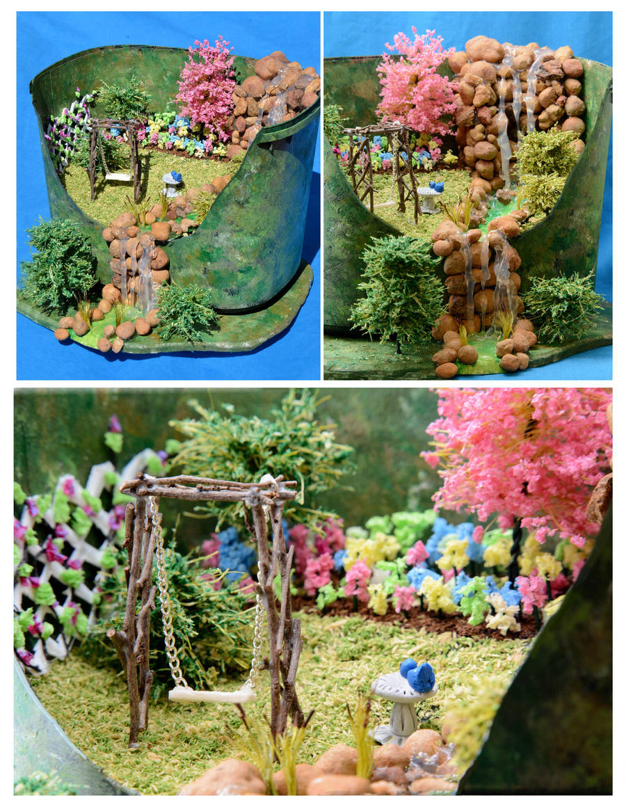 My Miniature Garden - WAMA Beginners 1st Prize by MayEbony