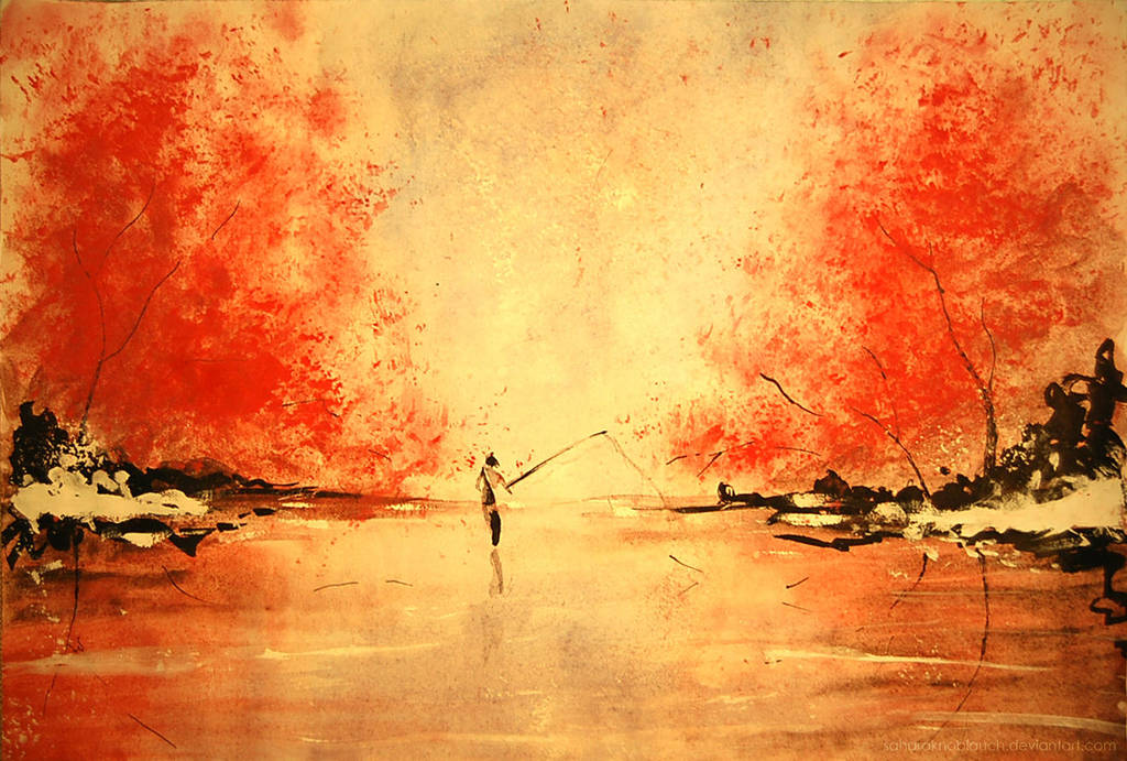 red afternoon by SaharaKnoblauch