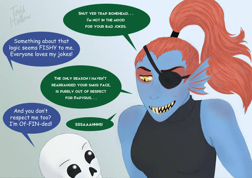 Fishy Puns by ToddHollow