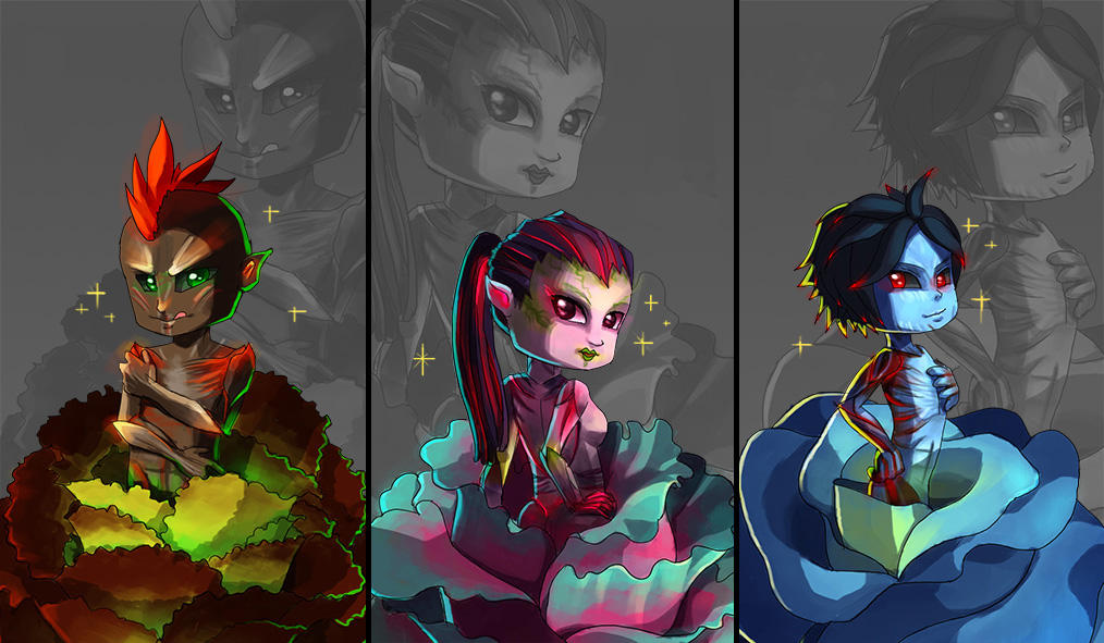 Sylvari people by powerswithin