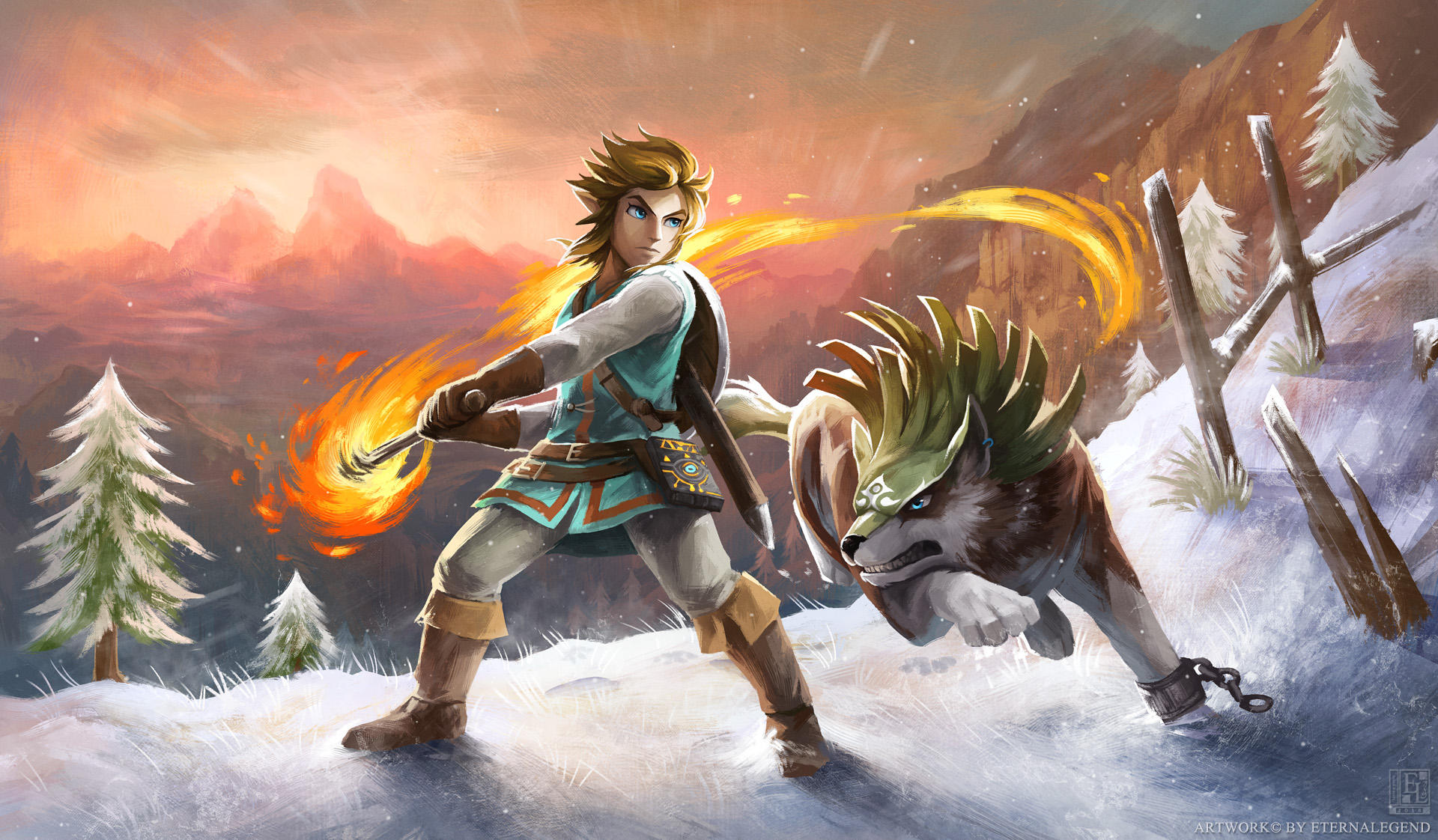 Breath Of The Wild: Companion by EternaLegend