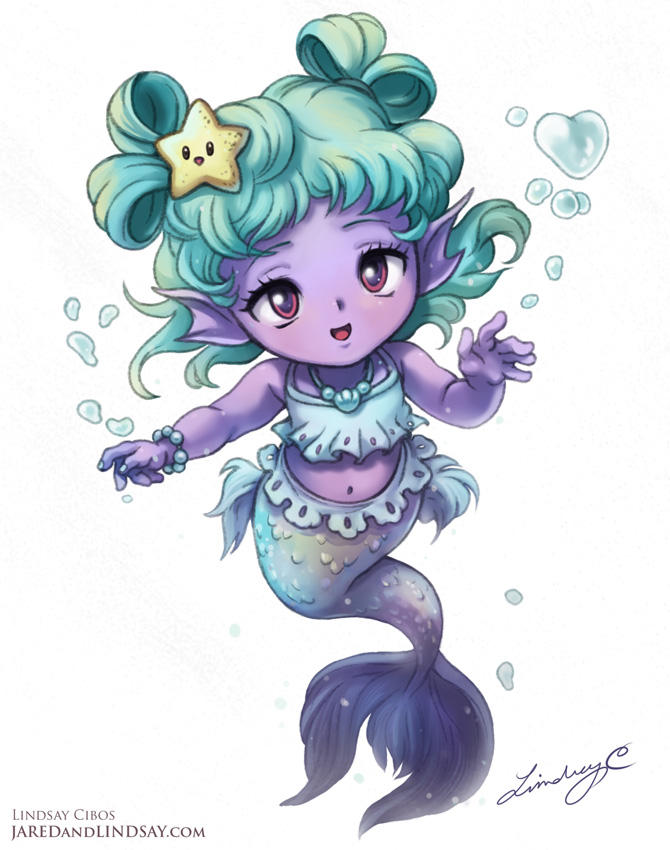 Lil Mermaid by LCibos