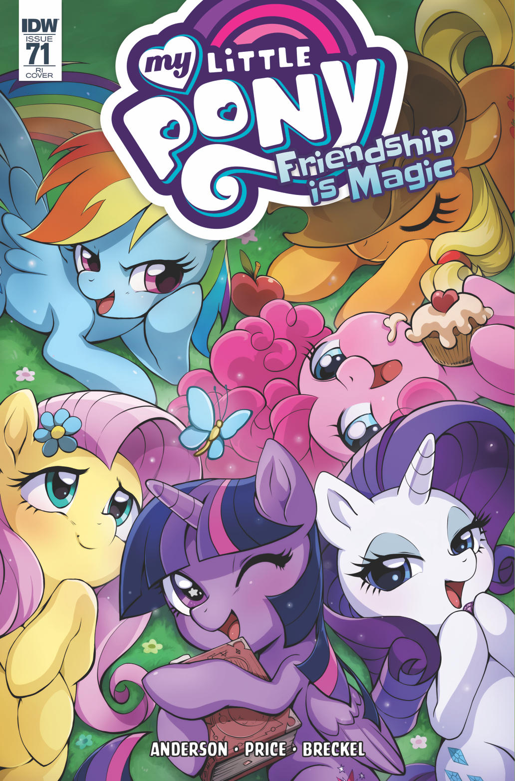My Little Pony Cover Art #71 RI by LCibos
