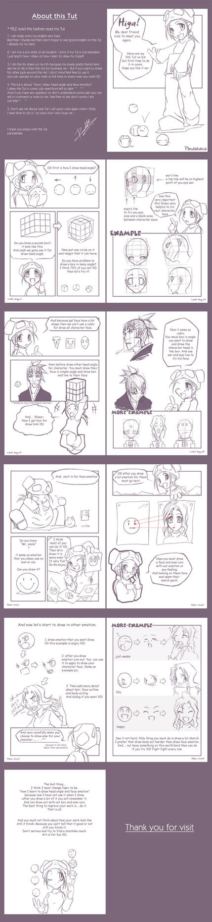 head angle and face emotion by pandabaka