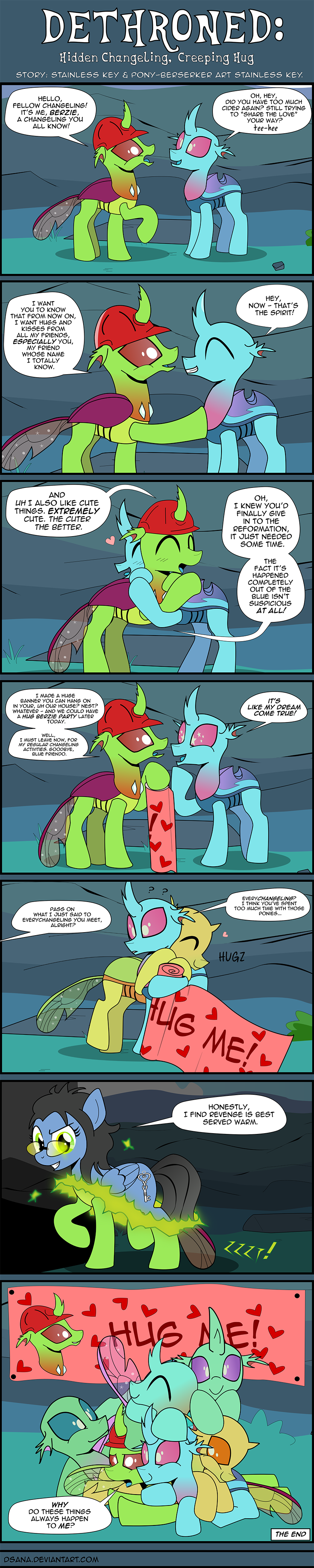 Dethroned: Hidden Changeling, Creeping Hug by dSana