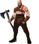 Kratos by Scribbletati