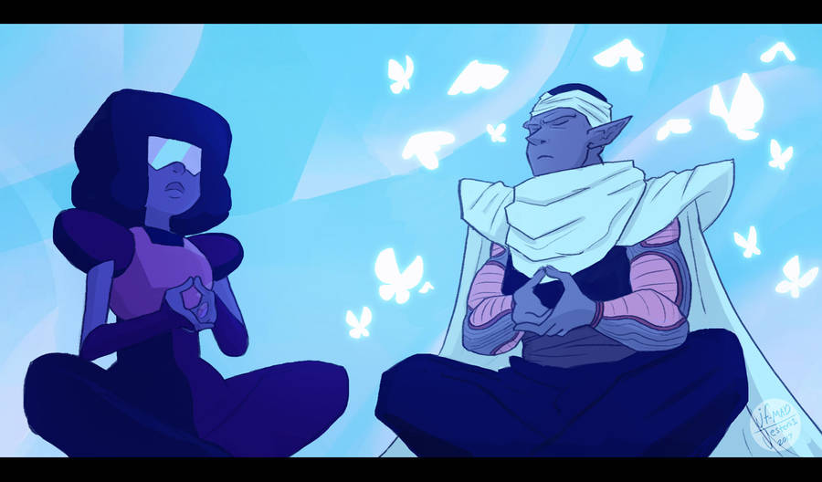 Strange how almost similar these two are. I guess that explains why Garnet is my favorite gem. Haha! XD Reblog