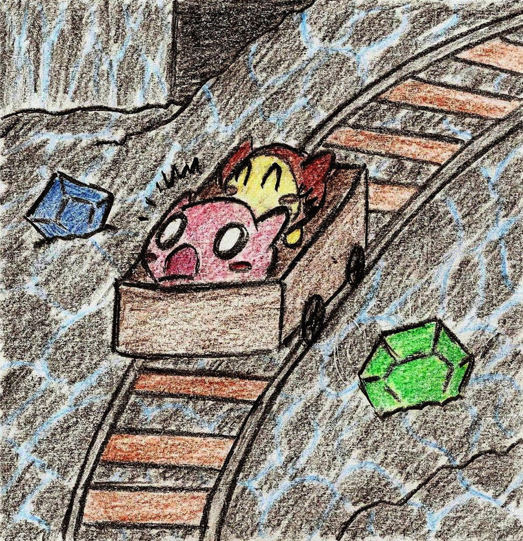 Kirby 64: Riding the Mine Cart by 4everKirby
