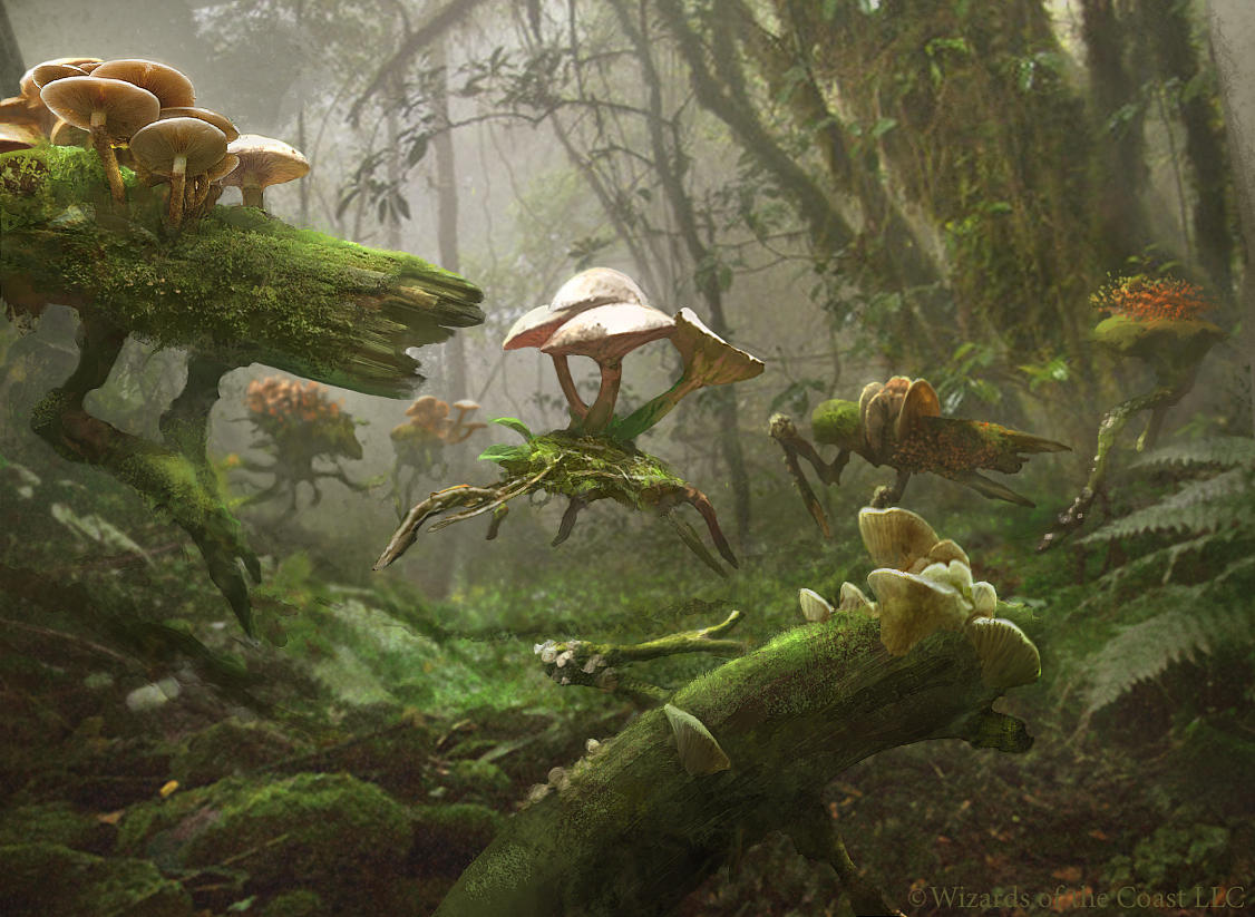 Magic The Gathering: Fungal Sprouting by Cryptcrawler
