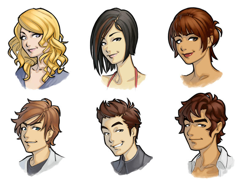 Character Concepts by WarrenLouw