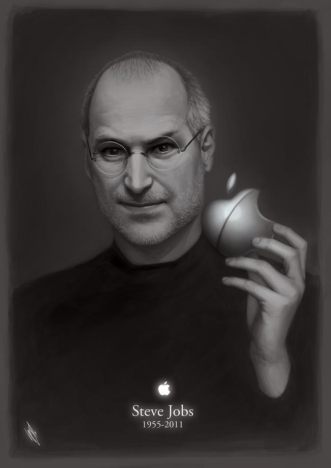 Steve Jobs 1955-2011 by WarrenLouw