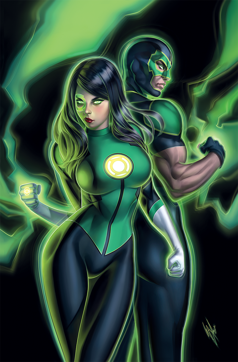 Green Lanterns #49 by WarrenLouw