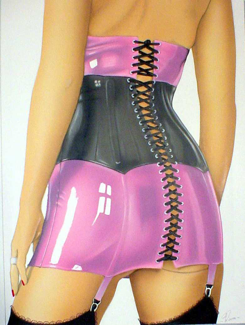 Latex dress by gunman