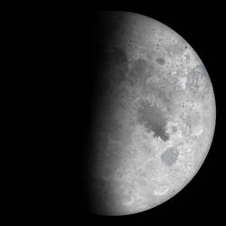 Waxing Half Moon by Kittenpants