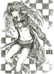 black rock shooter by urusai-baka