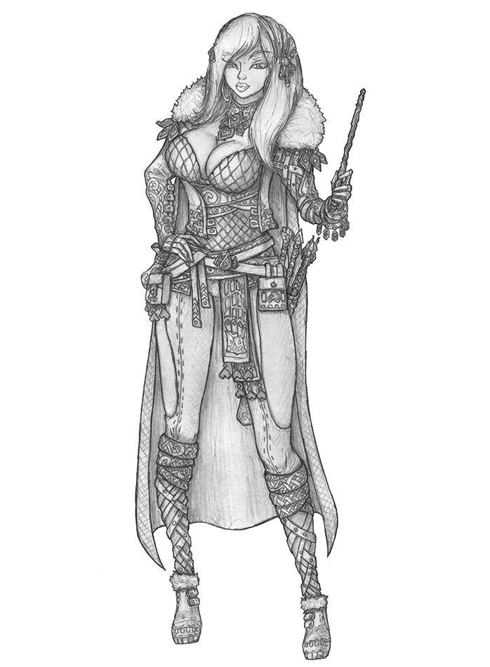 Mukhoto - Human Warlock by s0ulafein