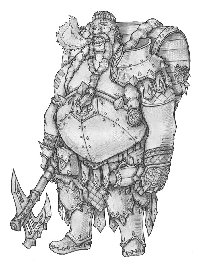 Realms of Aundora: Keggan by s0ulafein