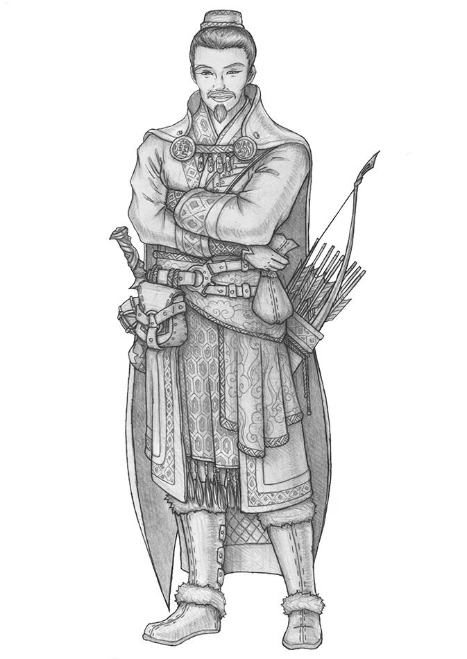 Komei Kunmin - Human Ranger (Guild Artisan) by s0ulafein