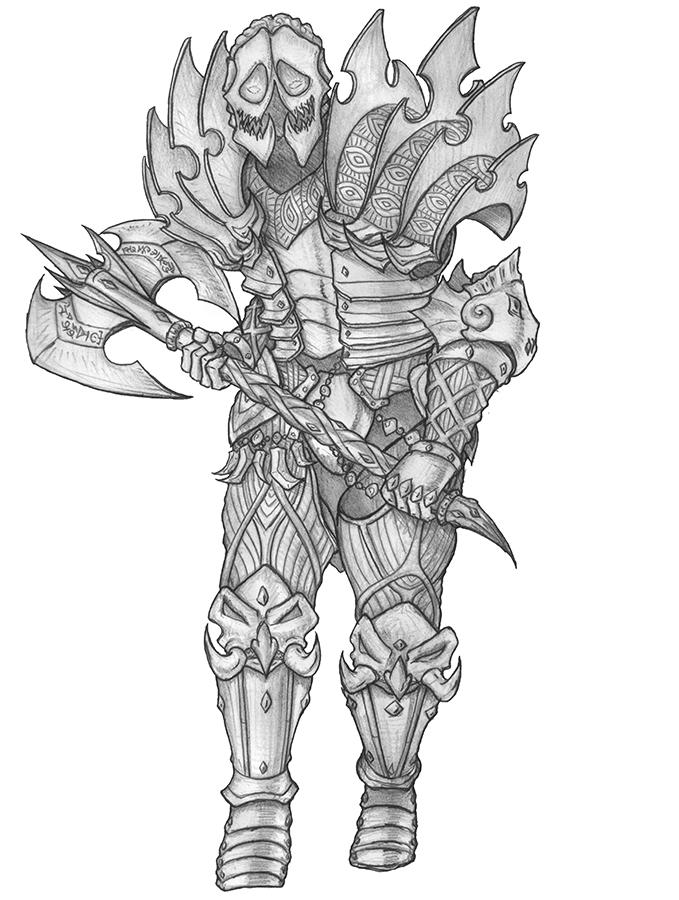 Plaescape Torment: Vhailor by s0ulafein
