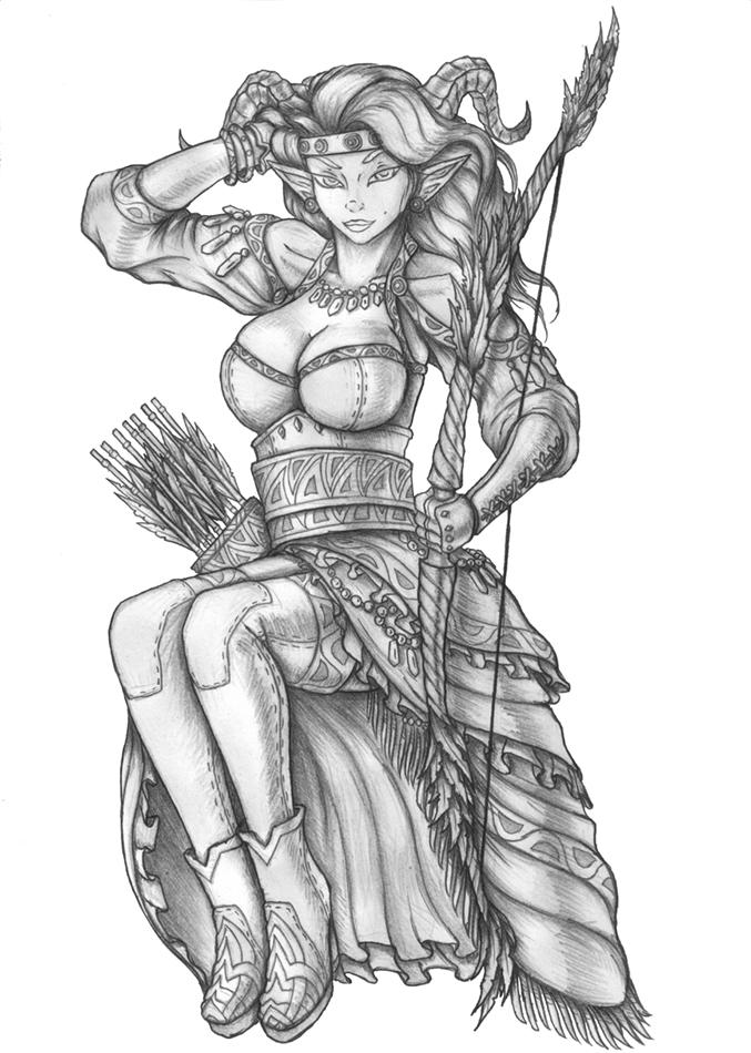 Shina - Succubus Ranger by s0ulafein