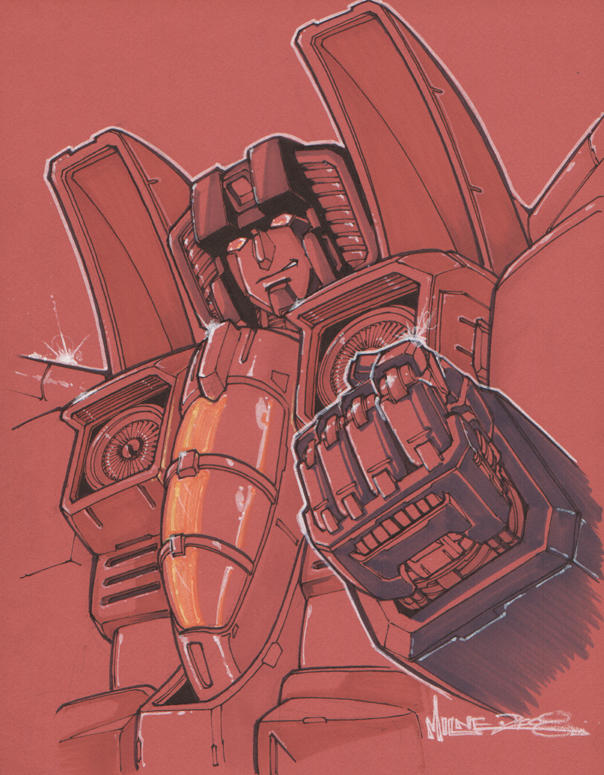 starscream by markerguru