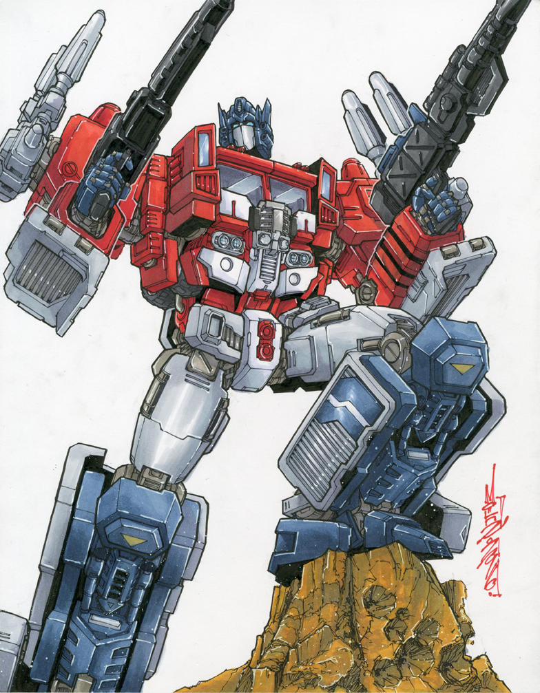 Powermaster Prime Commission by markerguru