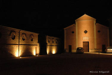 Church in the darkness by Ale1712