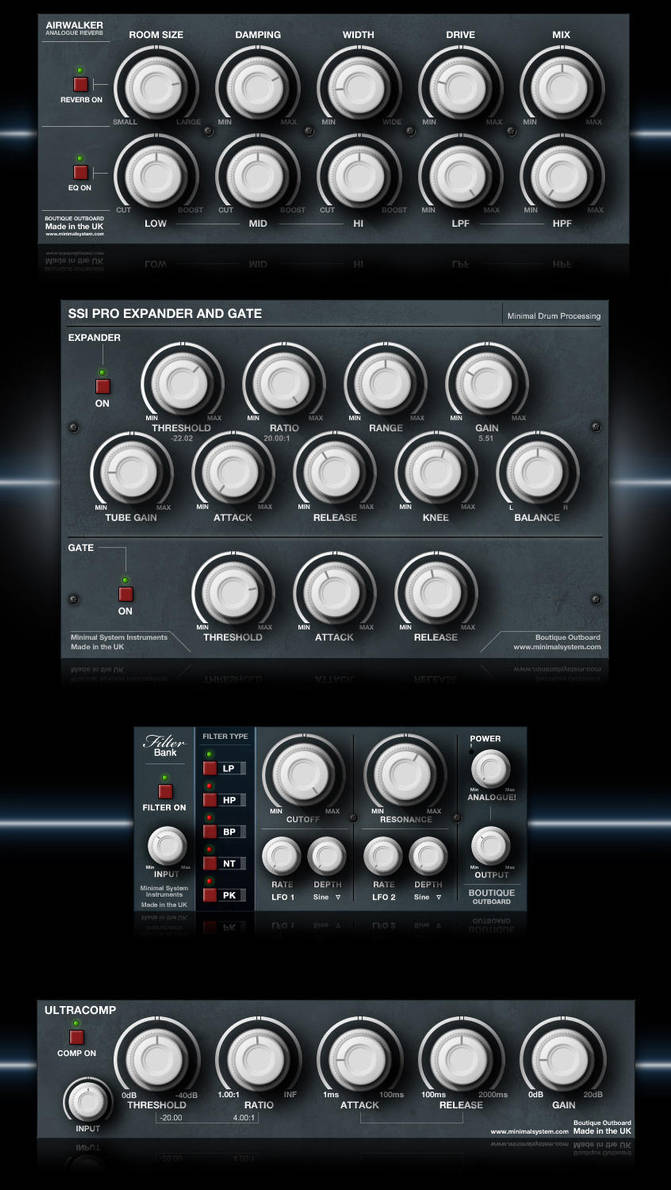 VST Plugin GUI Design by PAULW