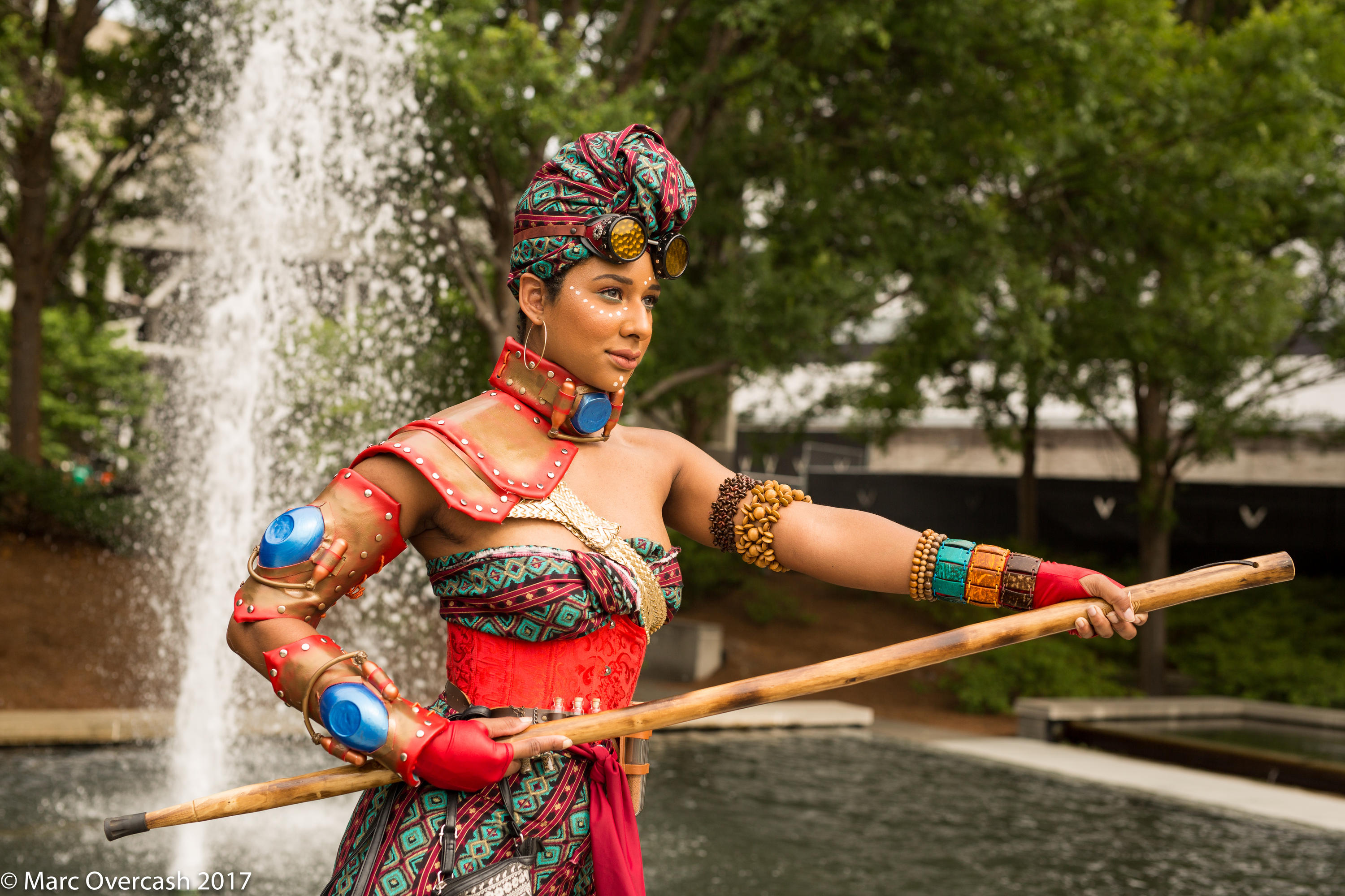 African Steampunk: Safari Guardian by MakeupSiren