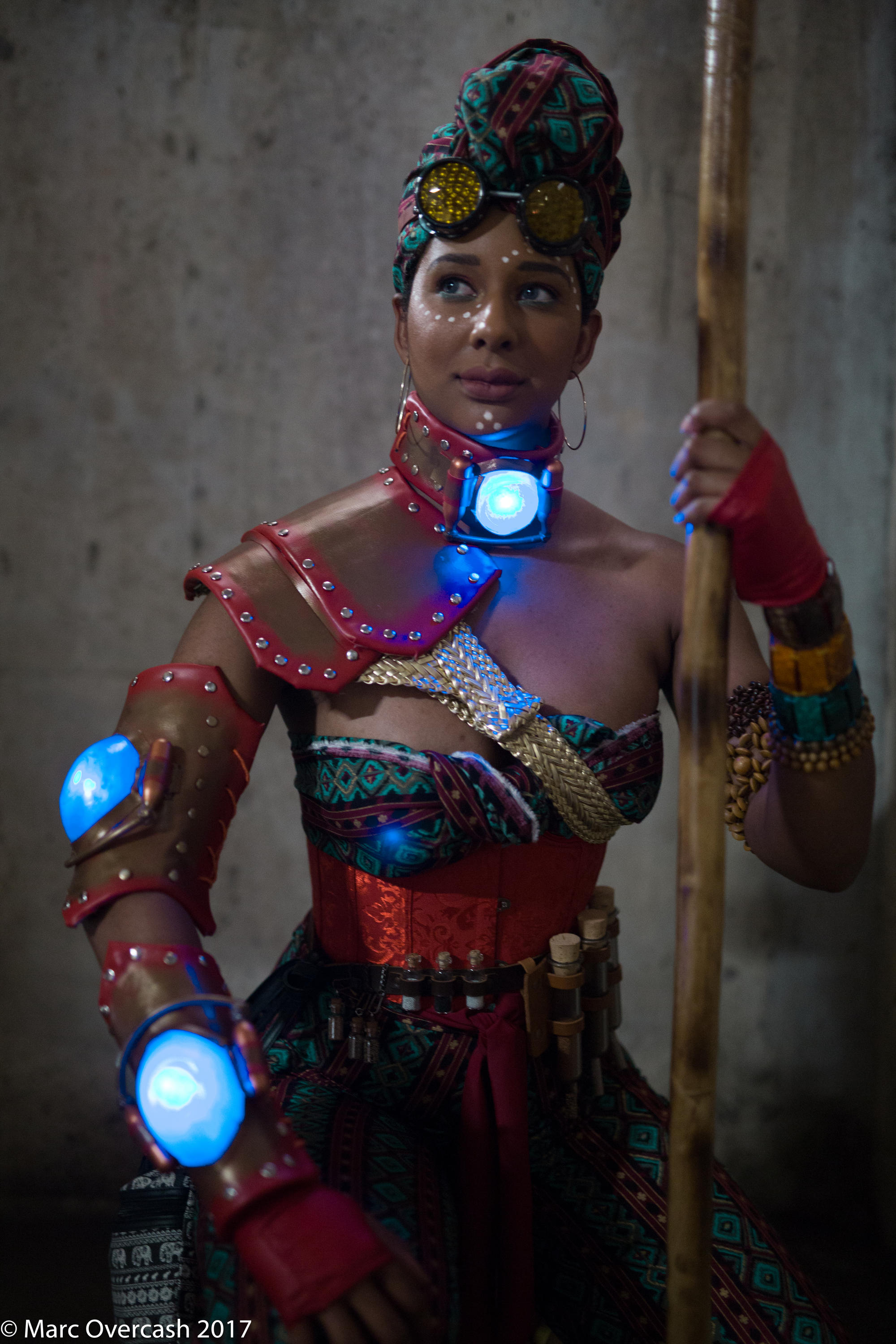African Steampunk: Safari Guardian by MakeupSiren