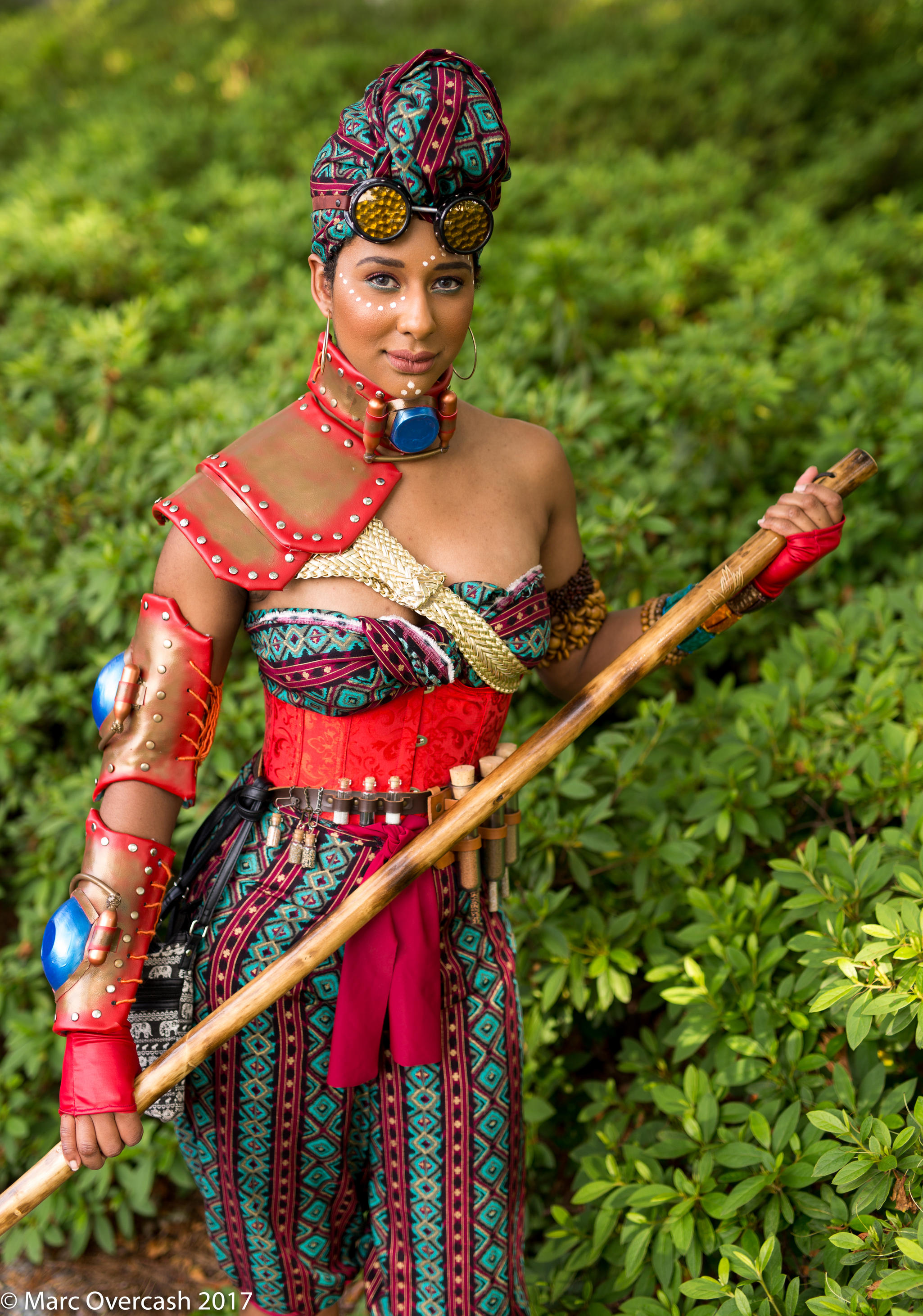 African Steampunk: Safari Guardian by MakeupSiren