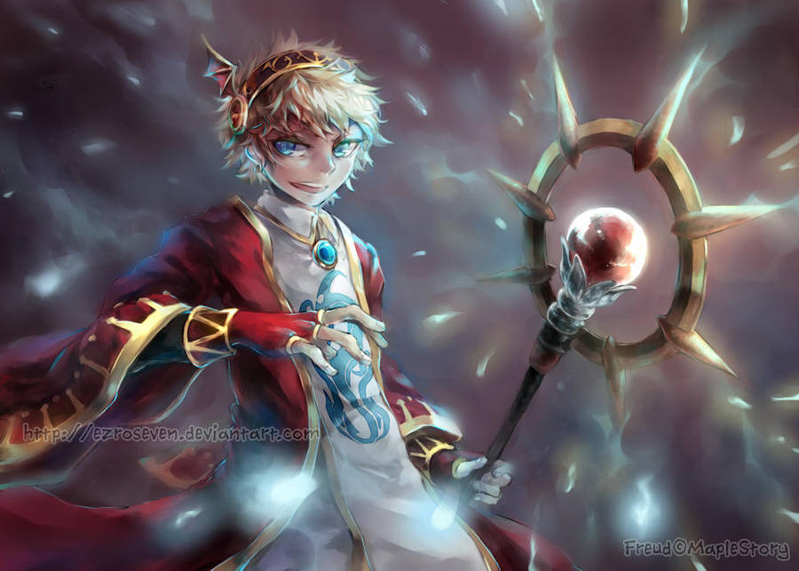 The Magician Hero by ezroseven