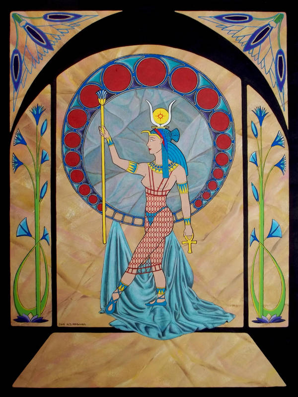 Hathor: Goddess of Love by A-D-McGowan Hathor: Goddess of Love by A-D-McGowan