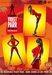 The Incredible Violet Parr... Art Print Set by PaulSuttonArt