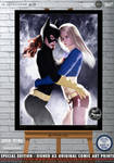 Superlove - Batgirl and Supergirl by PaulSuttonArt