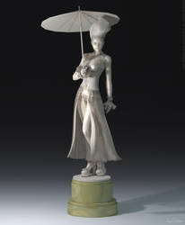 Ella - Art Deco Sculpture by PaulSuttonArt