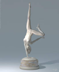 Hand Stand by PaulSuttonArt