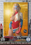 Miss Victory 'Sunset City' Series by PaulSuttonArt
