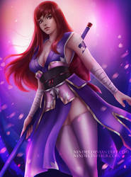 Erza Robe of Yuen by Nindei
