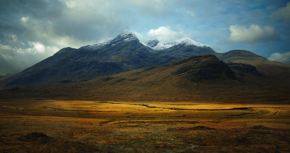 Skye, The Black Cuillin III by younghappy