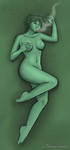 (C) Cannabis Dryad by Moonlight-pendent13 (C) Cannabis Dryad by Moonlight-pendent13