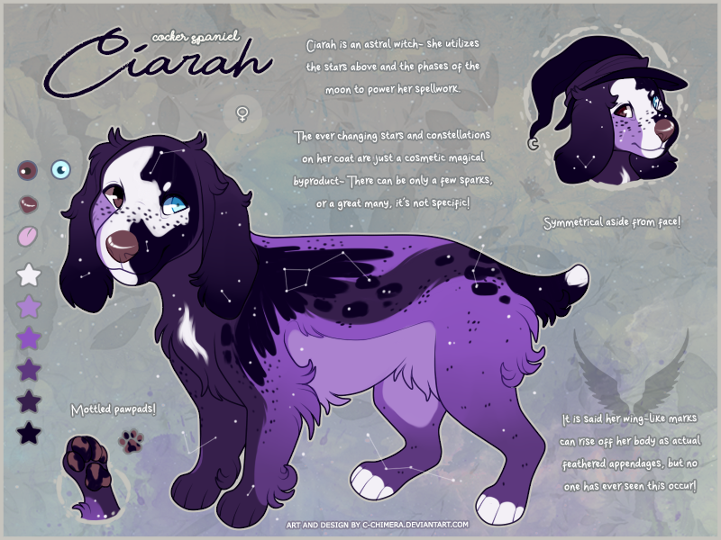 YCH F: German Shepherd Ref Sheet by c-Chimera on DeviantArt