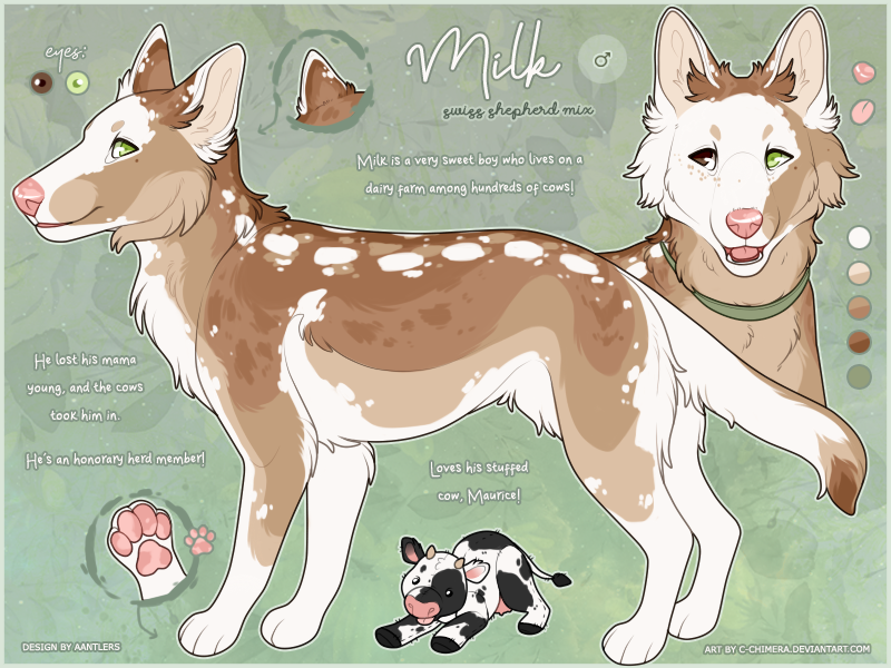 YCH F: German Shepherd Ref Sheet by c-Chimera on DeviantArt